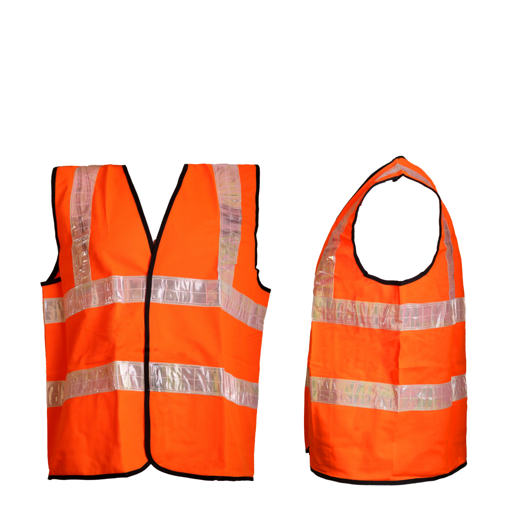 جلیقه شبنما خارجی نارنجی 120 گرمی